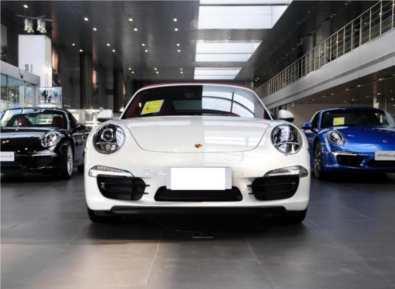 保时捷911 2013款 Carrera 4S Cabriolet 3.8L 外观   正前