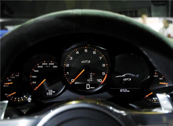 保时捷911 2013款 GT3 3.8L 中控类   仪表盘