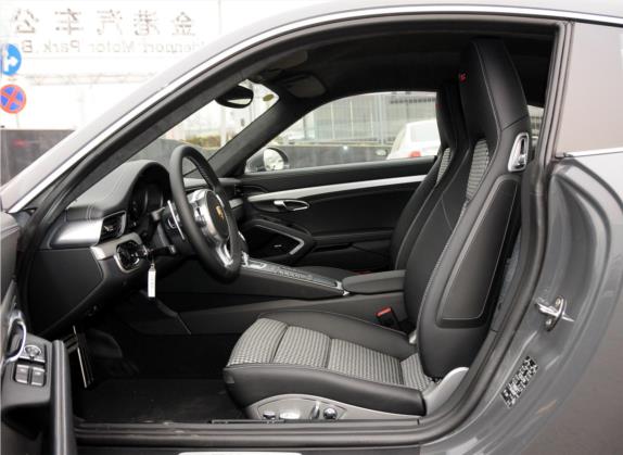 保时捷911 2013款 50 Years Edition 3.8L 车厢座椅   前排空间