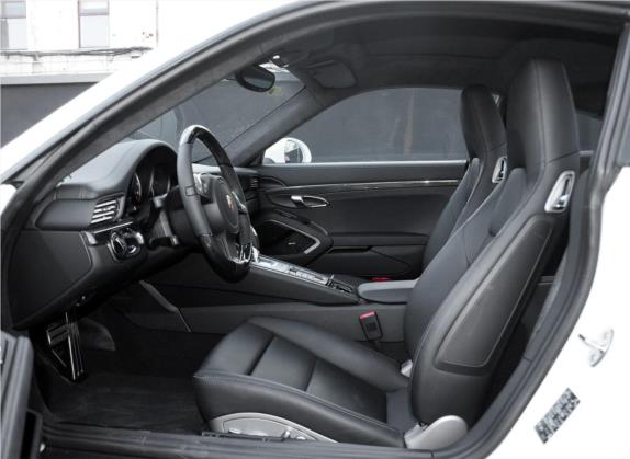 保时捷911 2014款 Turbo 3.8T 车厢座椅   前排空间