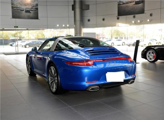 保时捷911 2014款 Targa 4 3.4L 外观   斜后