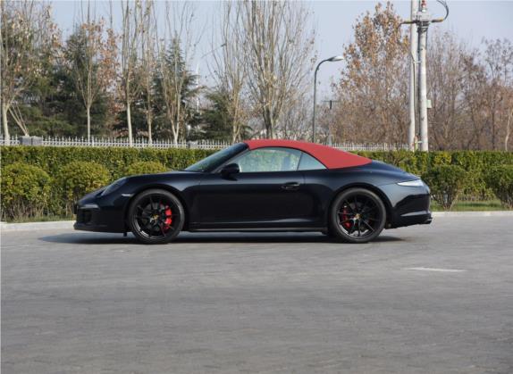 保时捷911 2015款 Carrera Cabriolet GTS 3.8L 外观   正侧