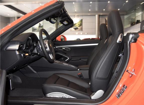 保时捷911 2015款 Carrera Cabriolet 3.4L Style Edition 车厢座椅   前排空间