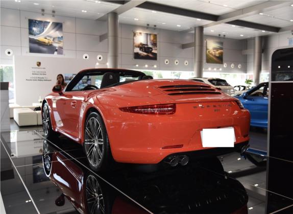 保时捷911 2015款 Carrera Cabriolet 3.4L Style Edition 外观   斜后