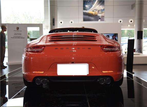 保时捷911 2015款 Carrera Cabriolet 3.4L Style Edition 外观   正后