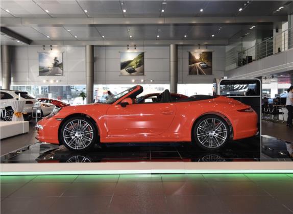 保时捷911 2015款 Carrera Cabriolet 3.4L Style Edition 外观   正侧