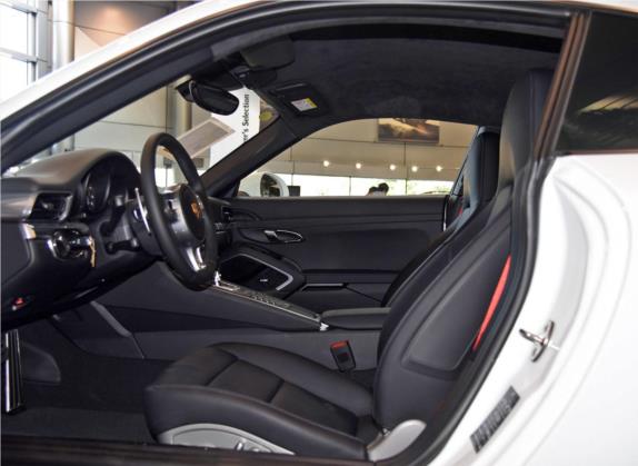 保时捷911 2015款 Carrera 4 3.4L Style Edition 车厢座椅   前排空间