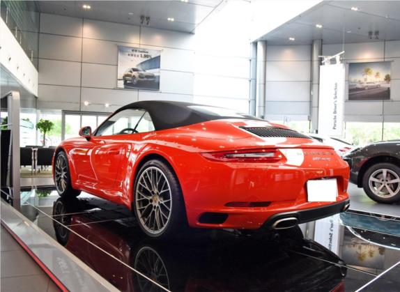 保时捷911 2016款 Carrera Cabriolet 3.0T 外观   斜后