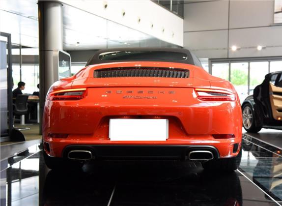 保时捷911 2016款 Carrera Cabriolet 3.0T 外观   正后