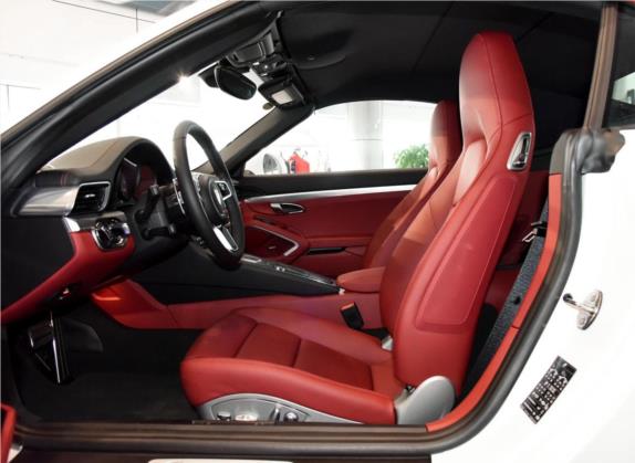 保时捷911 2016款 Carrera S Cabriolet 3.0T 车厢座椅   前排空间