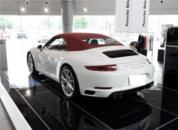 保时捷911 2016款 Carrera S Cabriolet 3.0T 外观   斜后