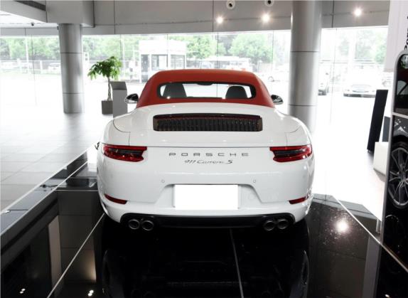 保时捷911 2016款 Carrera S Cabriolet 3.0T 外观   正后