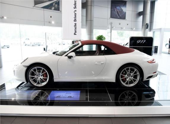 保时捷911 2016款 Carrera S Cabriolet 3.0T 外观   正侧