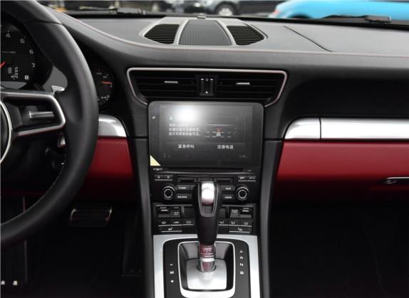 保时捷911 2016款 Carrera 4 Cabriolet 3.0T 中控类   中控台