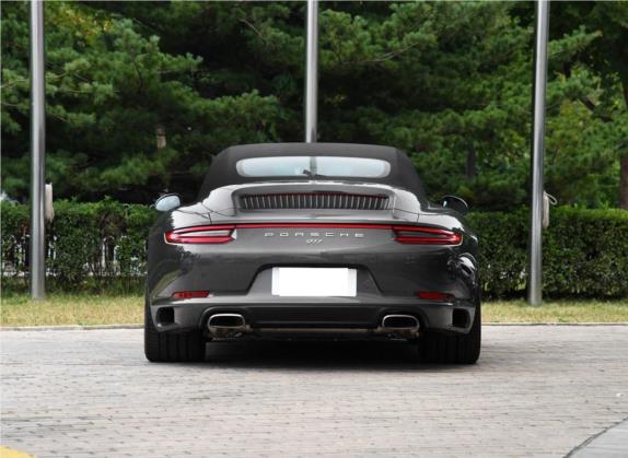 保时捷911 2016款 Carrera 4 Cabriolet 3.0T 外观   正后