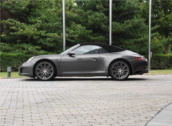 保时捷911 2016款 Carrera 4 Cabriolet 3.0T 外观   正侧