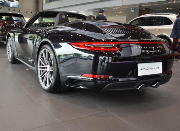 保时捷911 2016款 Carrera 4S Cabriolet 3.0T 外观   斜后