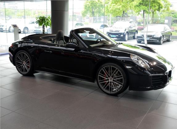 保时捷911 2016款 Carrera 4S Cabriolet 3.0T 外观   正侧