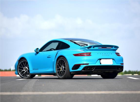 保时捷911 2016款 Turbo S 3.8T 外观   斜后