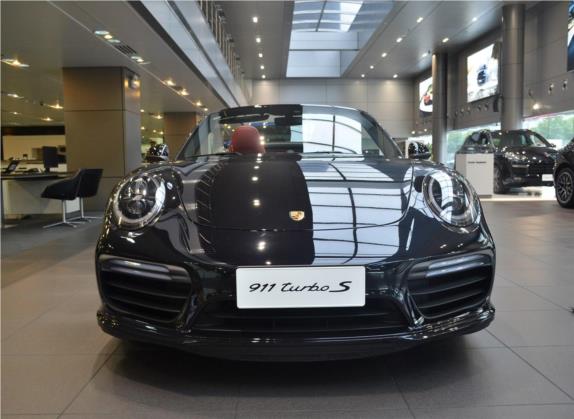 保时捷911 2016款 Turbo S Cabriolet 3.8T 外观   正前