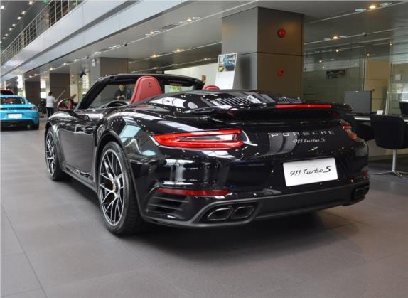 保时捷911 2016款 Turbo S Cabriolet 3.8T 外观   斜后