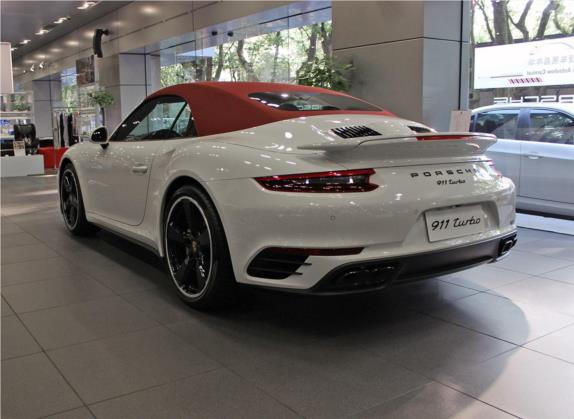 保时捷911 2016款 Turbo Cabriolet 3.8T 外观   斜后