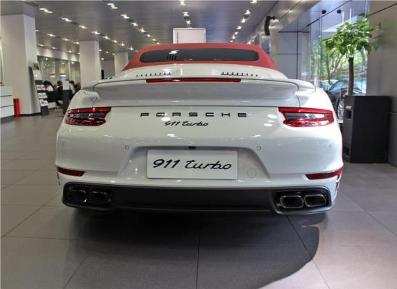 保时捷911 2016款 Turbo Cabriolet 3.8T 外观   正后