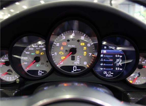 保时捷911 2016款 Turbo Cabriolet 3.8T 中控类   仪表盘