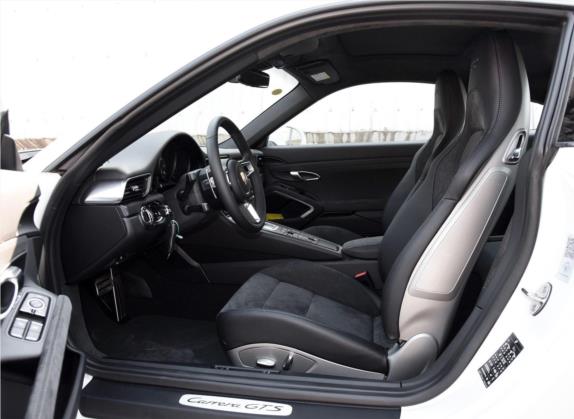 保时捷911 2017款 Carrera GTS 3.0T 车厢座椅   前排空间