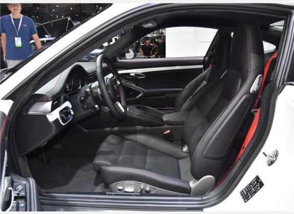 保时捷911 2018款 亚洲保时捷卡雷拉杯15周年限定版 车厢座椅   前排空间