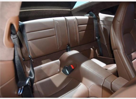 保时捷911 2019款 Carrera S 3.0T 车厢座椅   后排空间