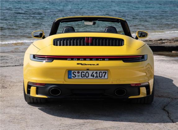 保时捷911 2019款 Carrera S Cabriolet 3.0T 外观   正后