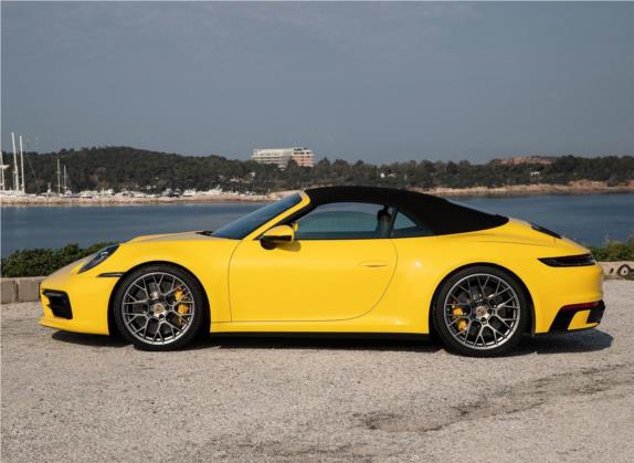 保时捷911 2019款 Carrera S Cabriolet 3.0T 外观   正侧