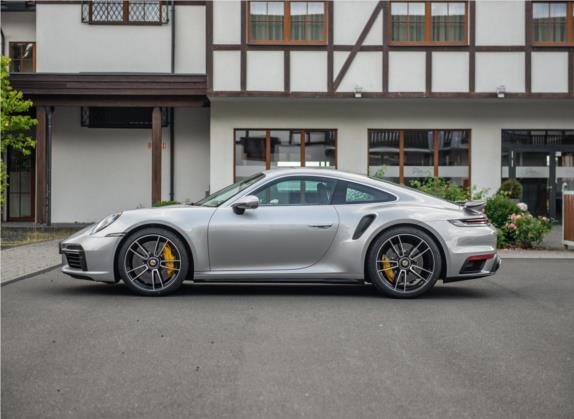 保时捷911 2020款 Turbo S 3.7T 外观   正侧