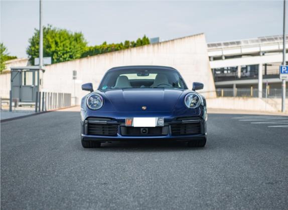 保时捷911 2020款 Turbo S Cabriolet 3.7T 外观   正前