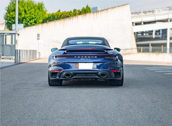 保时捷911 2020款 Turbo S Cabriolet 3.7T 外观   正后