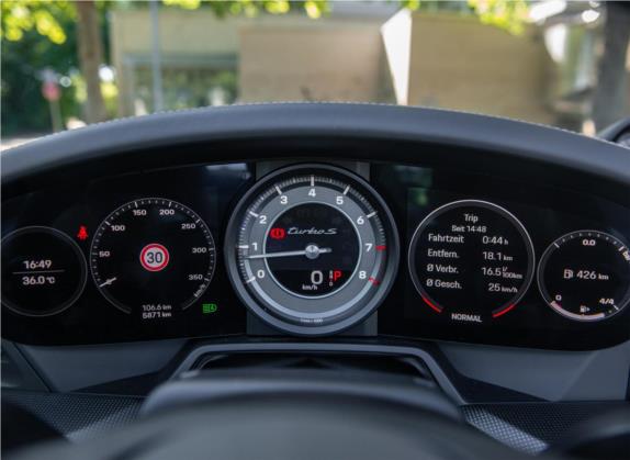 保时捷911 2020款 Turbo S Cabriolet 3.7T 中控类   仪表盘