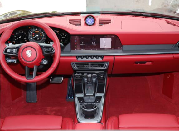 保时捷911 2023款 Carrera Cabriolet 3.0T 中控类   中控台