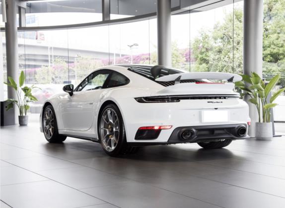 保时捷911 2023款 Turbo S 3.7T 外观   斜后