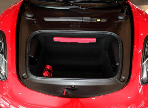 Boxster 2014款 Boxster GTS 3.4L 车厢座椅   后备厢