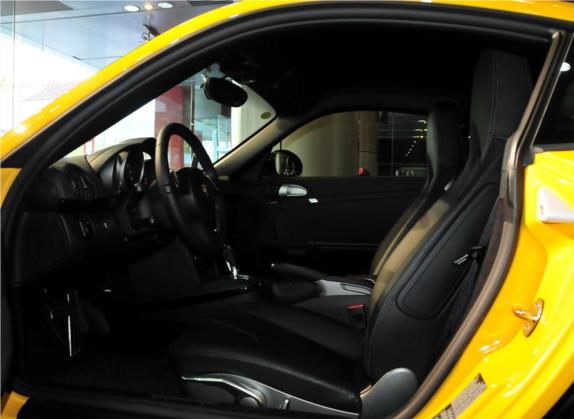 Cayman 2009款 Cayman 2.9L 车厢座椅   前排空间