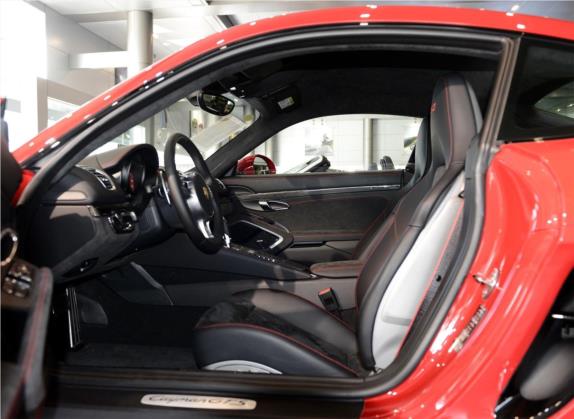 Cayman 2014款 Cayman GTS 3.4L 车厢座椅   前排空间