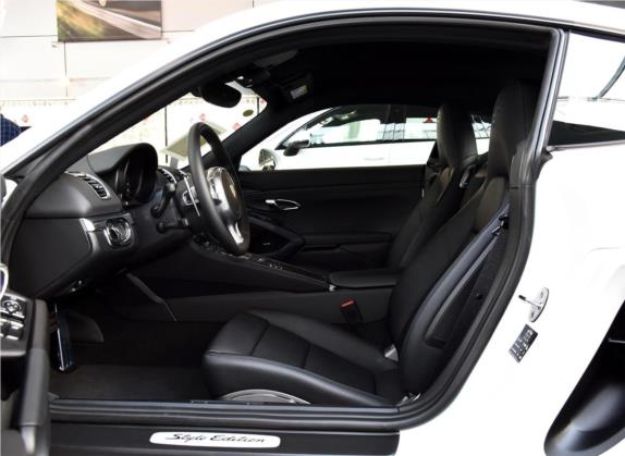 Cayman 2015款 Cayman Style Edition 2.7L 车厢座椅   前排空间