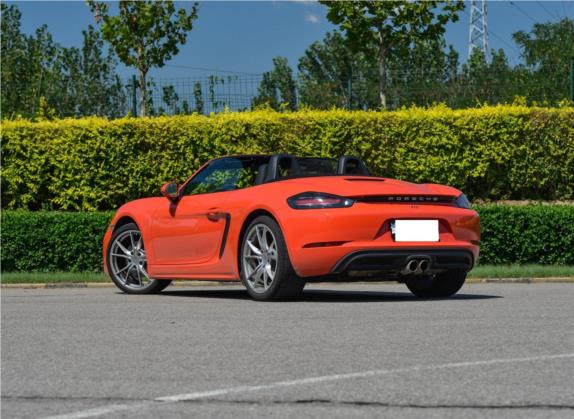 保时捷718 2016款 Boxster S 2.5T 外观   斜后
