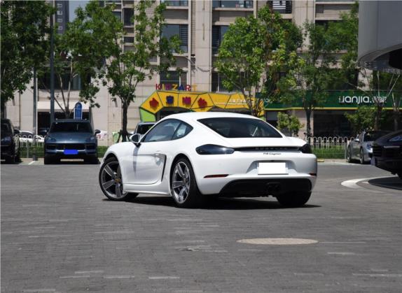 保时捷718 2018款 Cayman 2.0T 外观   斜后