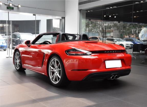 保时捷718 2018款 Boxster S 2.5T 外观   斜后