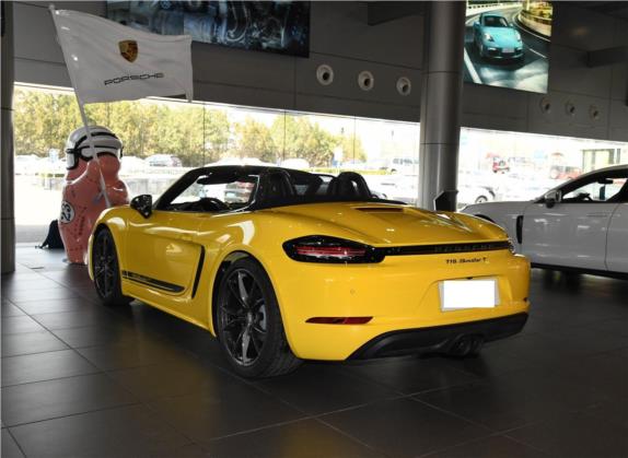 保时捷718 2019款 Boxster T 2.0T 外观   斜后