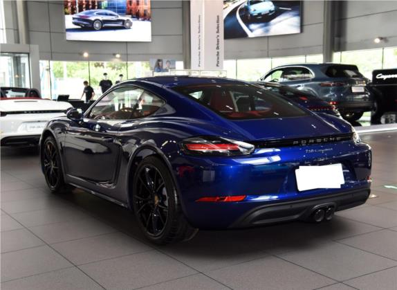 保时捷718 2020款 Cayman 2.0T 外观   斜后