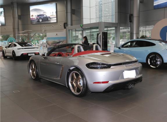 保时捷718 2021款 Boxster 2.5T 25周年纪念版 外观   斜后