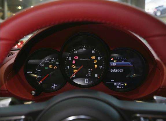 保时捷718 2021款 Boxster 2.5T 25周年纪念版 中控类   仪表盘